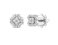 Earrings Salvini Woman Bagliori in White Gold Diamante 0.15 Ct 20108335 - 20108335